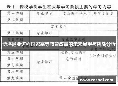 博洛尼亚进程国家高等教育改革的未来展望与挑战分析